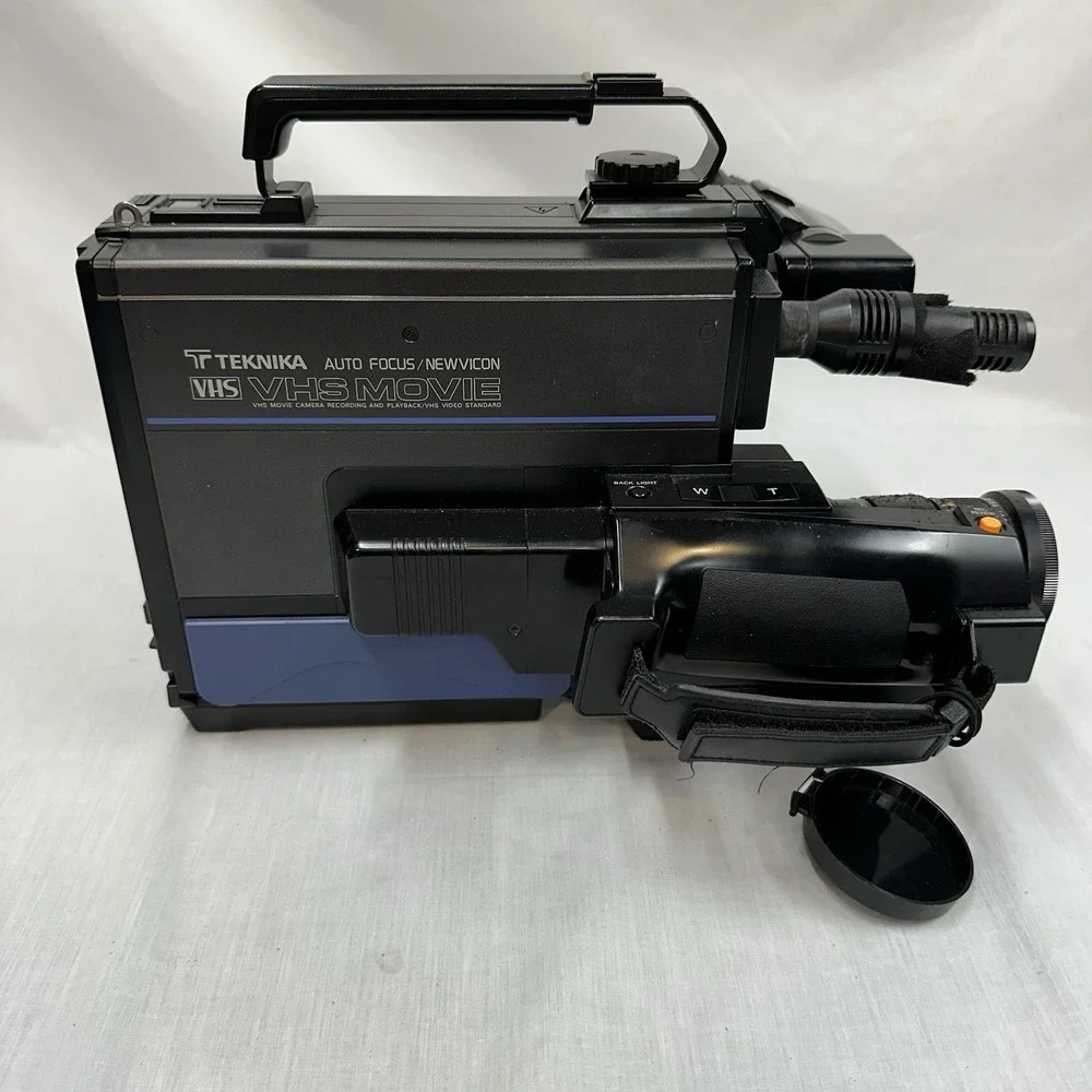 Teknika VHS Movie Camera Recording And Playback /camcorder Video Standard As Is